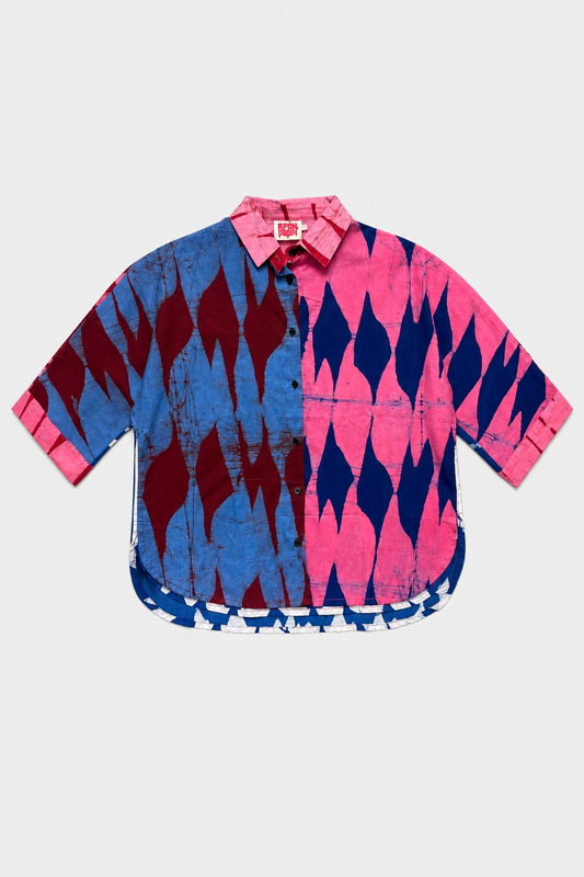 MAKEBA Shirt / Mixed Flags