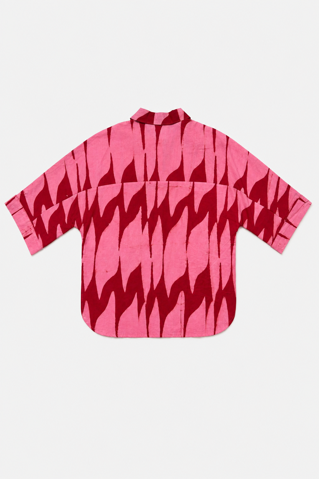 MAKEBA Shirt / Pink Flags