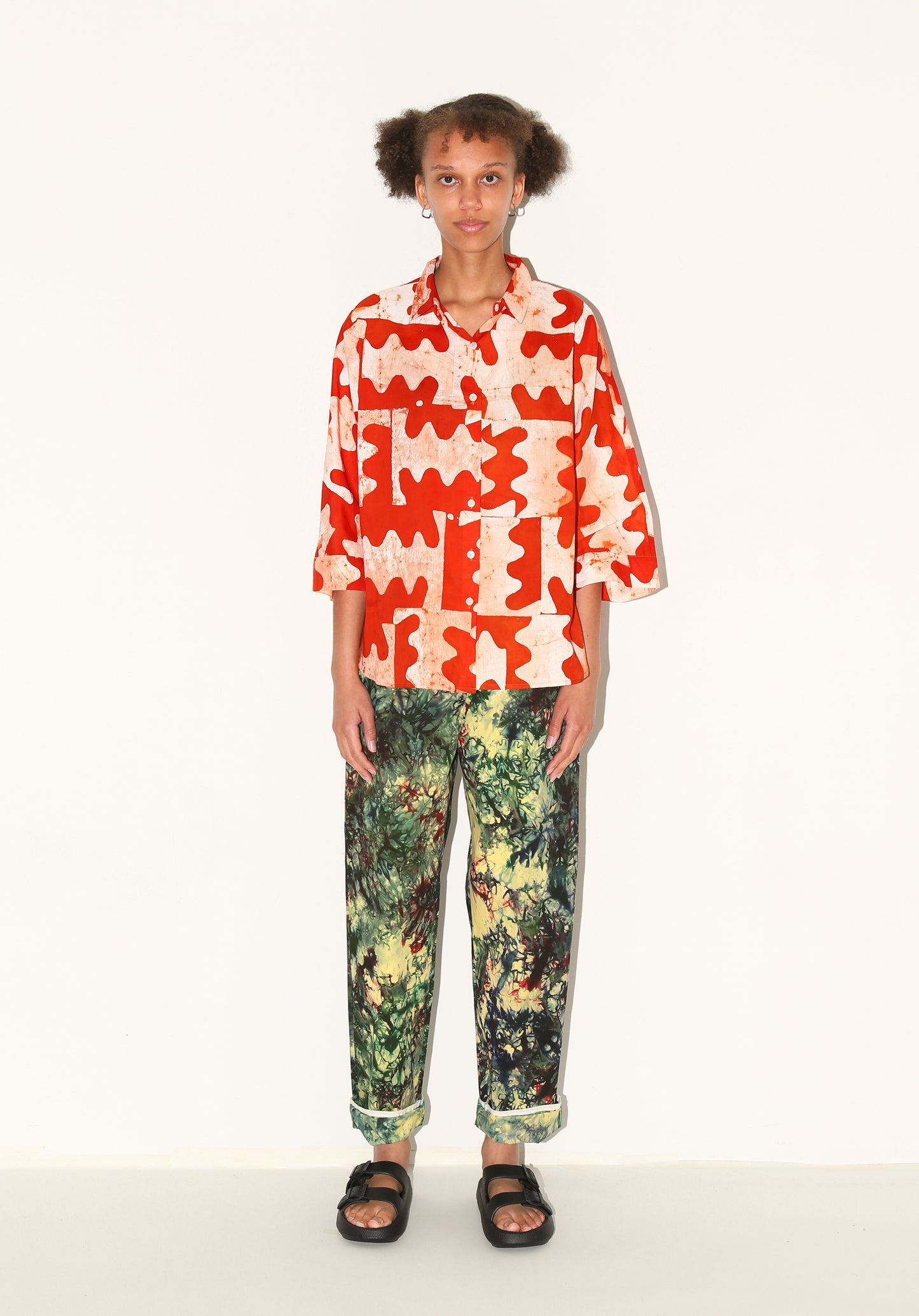 MAKEBA Shirt/ Red Camo