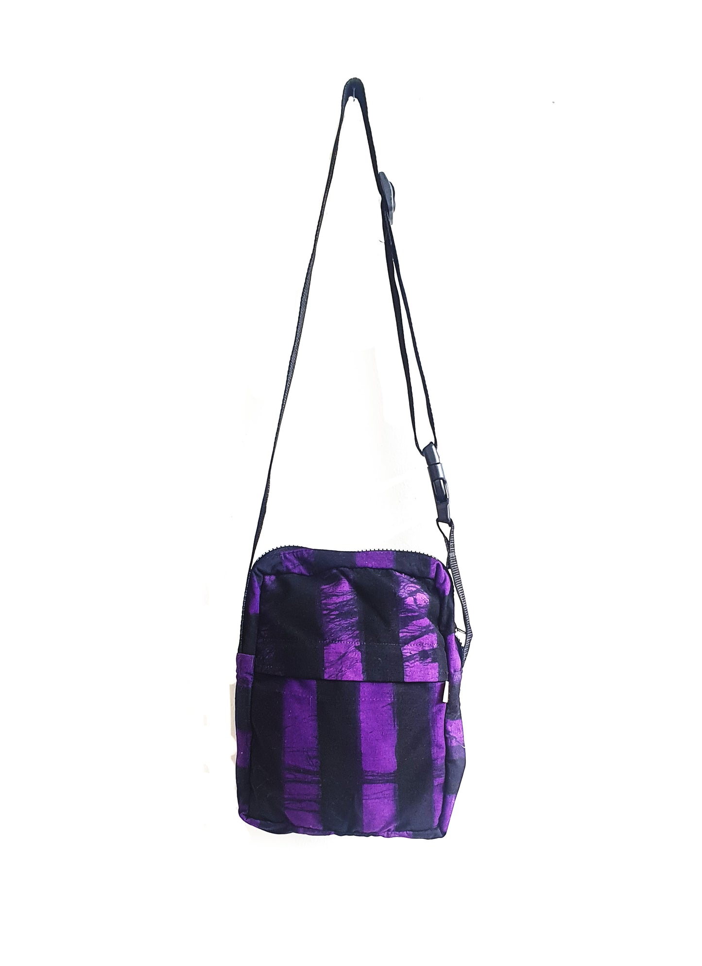 MATE Crossbody Bag/ Purple Stripes
