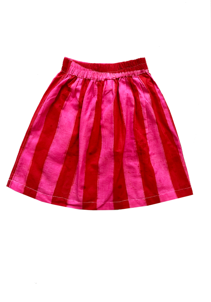 PAIGE Skirt / Pink Stripes