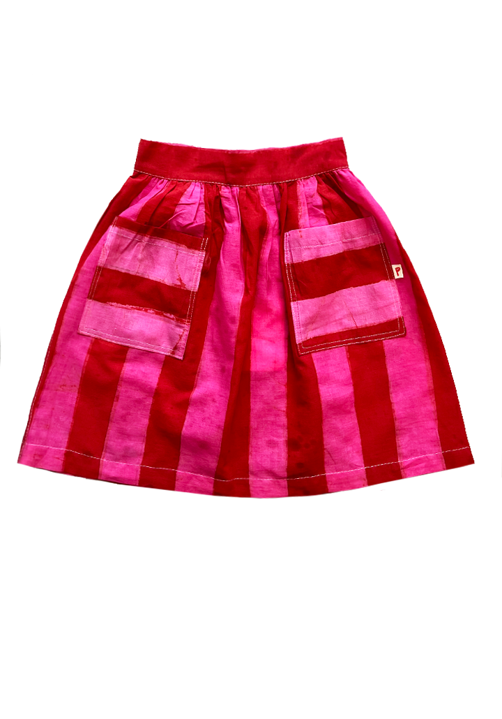 PAIGE Skirt / Pink Stripes
