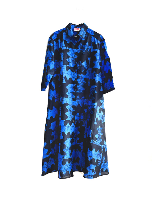 SEYDOU Dress/ Blue Camo