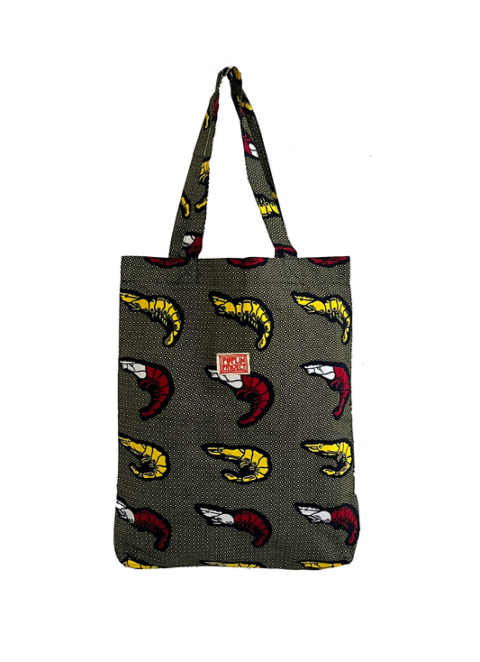TAKO Shopper/ Yellow Crevettes