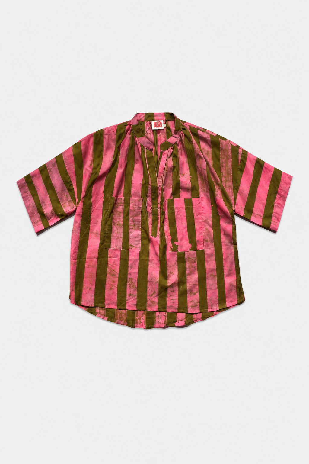 Tali Top / Pink Earth Stripes