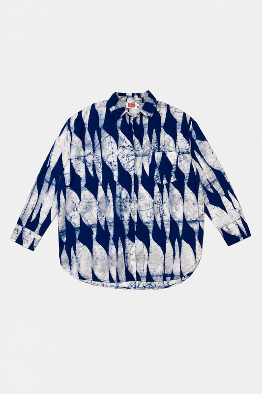 TAMALA Shirt / Blue Flags