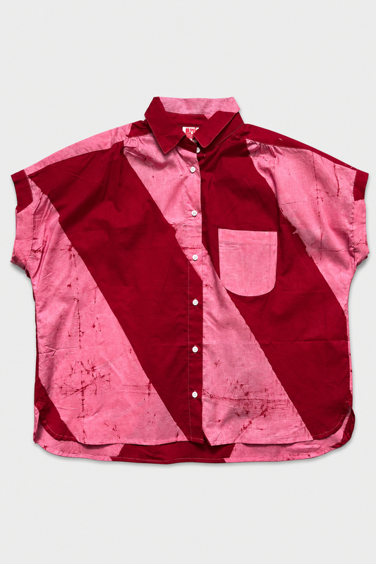 TAMIRA Shirt / Perspectives Red