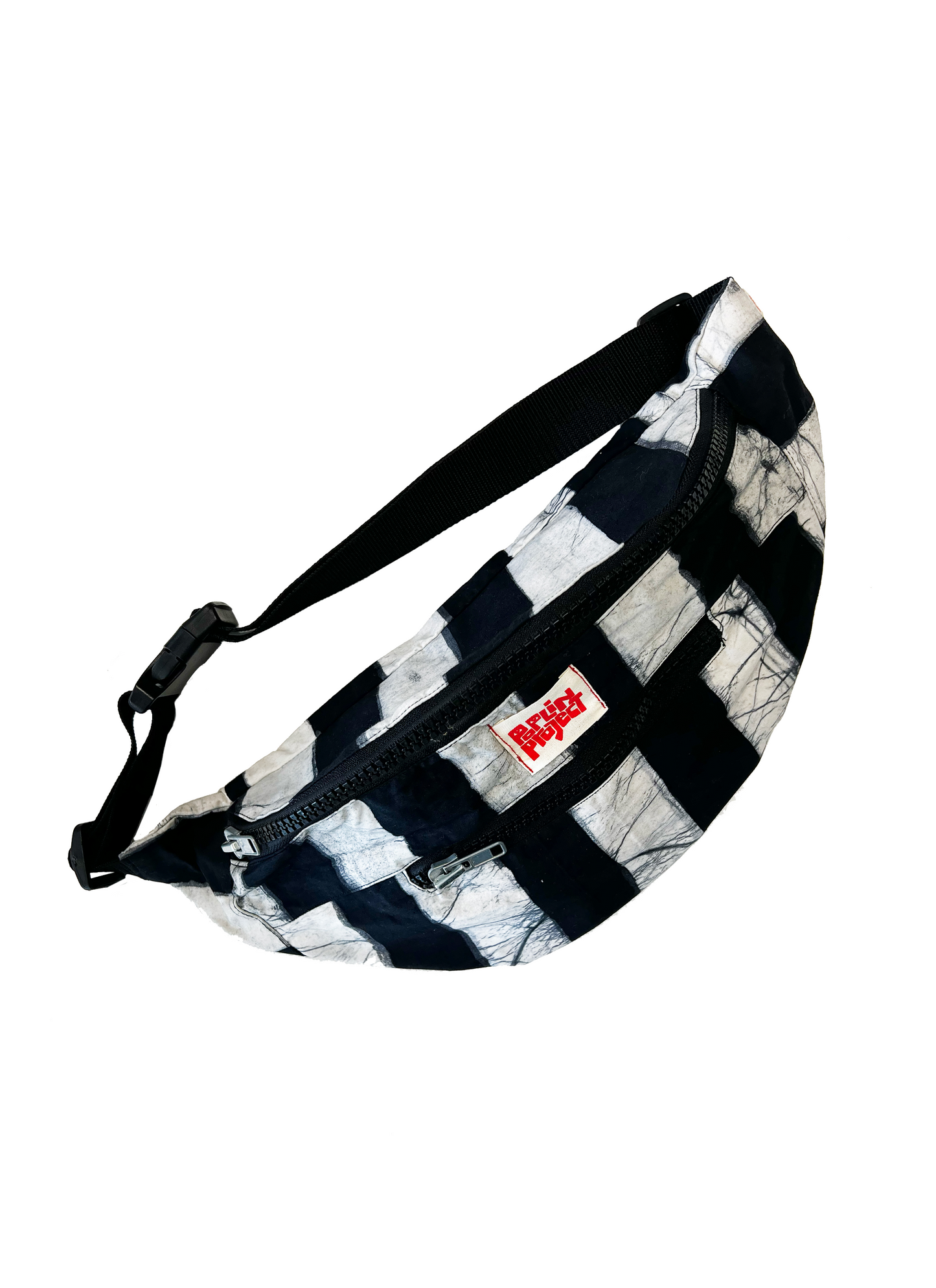 WINNIE XL Waistbag/ Black Stripes