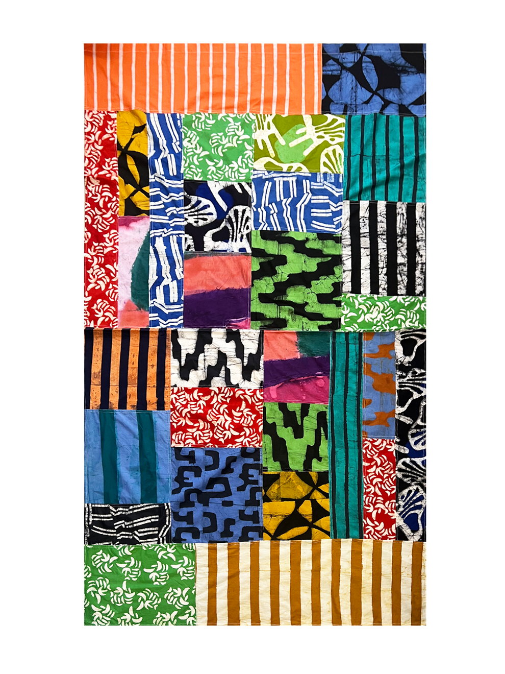 ZERO WASTE CURTAIN / Pattern Patchwork