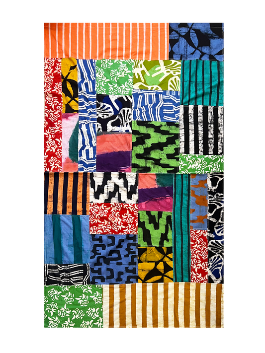 ZERO WASTE CURTAIN / Pattern Patchwork