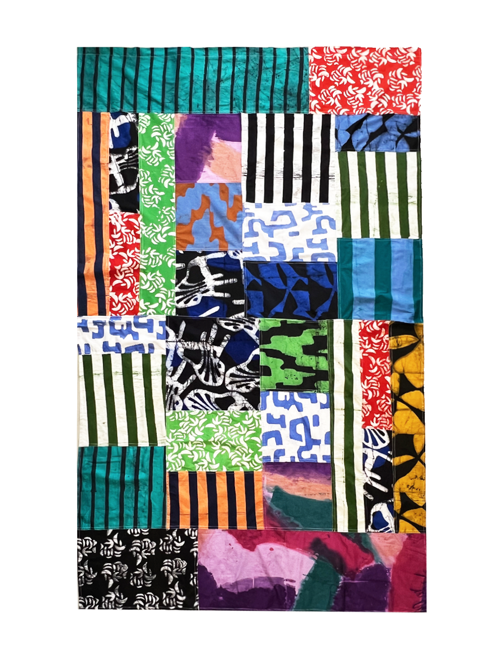 ZERO WASTE CURTAIN / Pattern Patchwork
