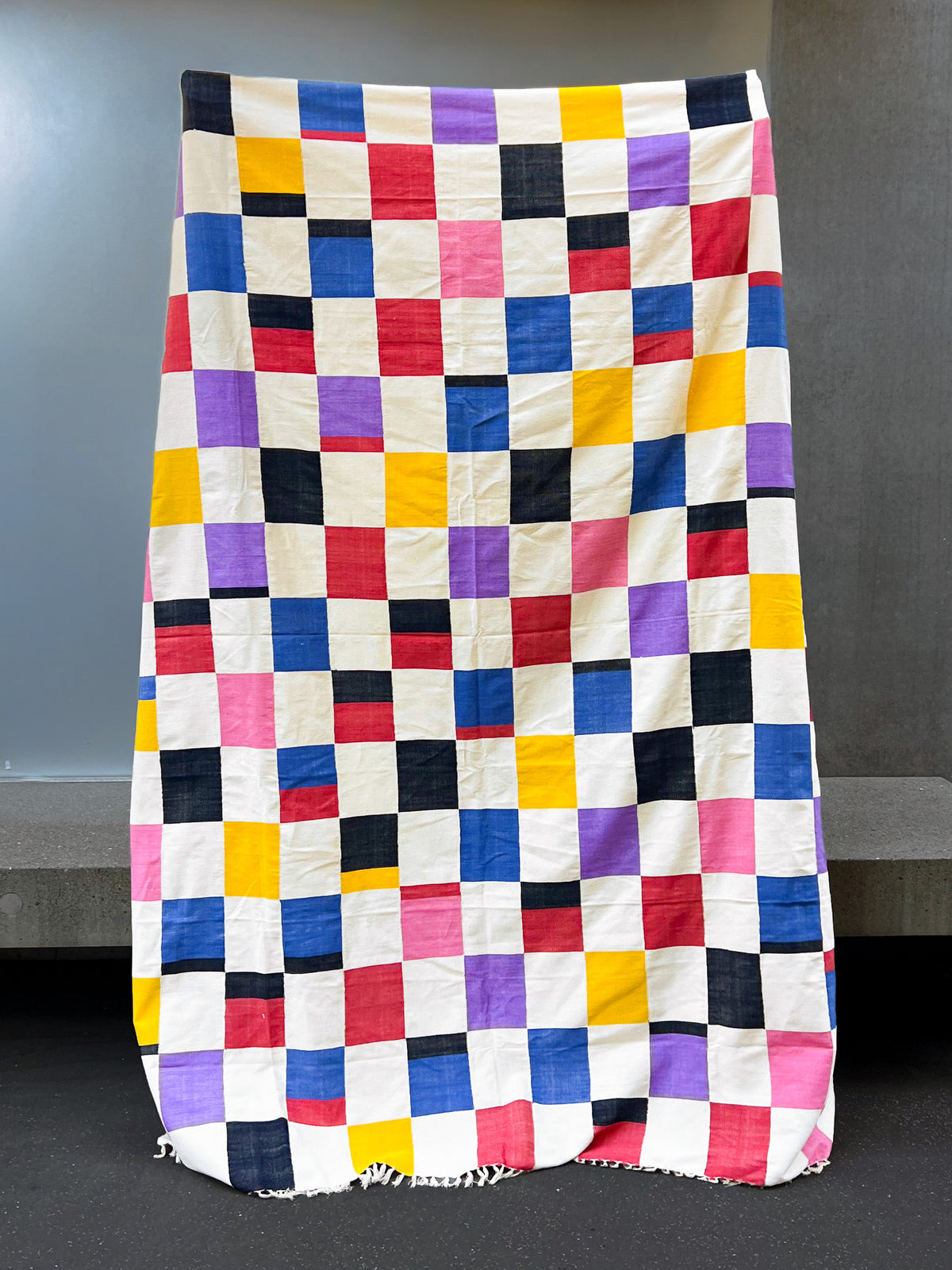 KORHOGO XL Blanket/ Light Bauhaus Lila